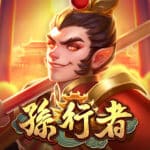 DoGAME 孫行者 老虎機封面，孫悟空角色與金色背景視覺圖